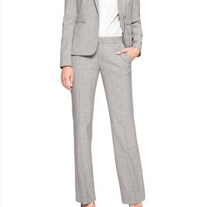 Banana Republic Logan Grey Tailored Trouser